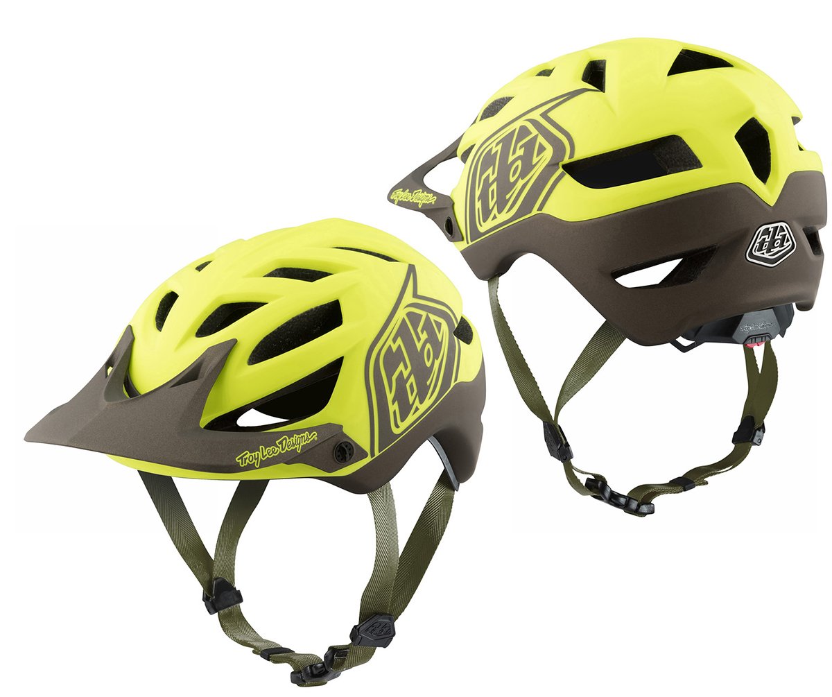 Troy Lee Designs A1 MIPS MTB Helmet - Classic - Yellow-Black Yellow - Black Medium/Large