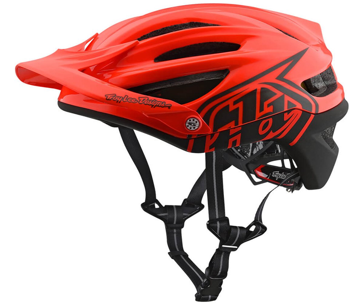 Troy Lee Designs A2 MIPS MTB Helmet - Decoy - Orange - 2018 Orange Medium/Large