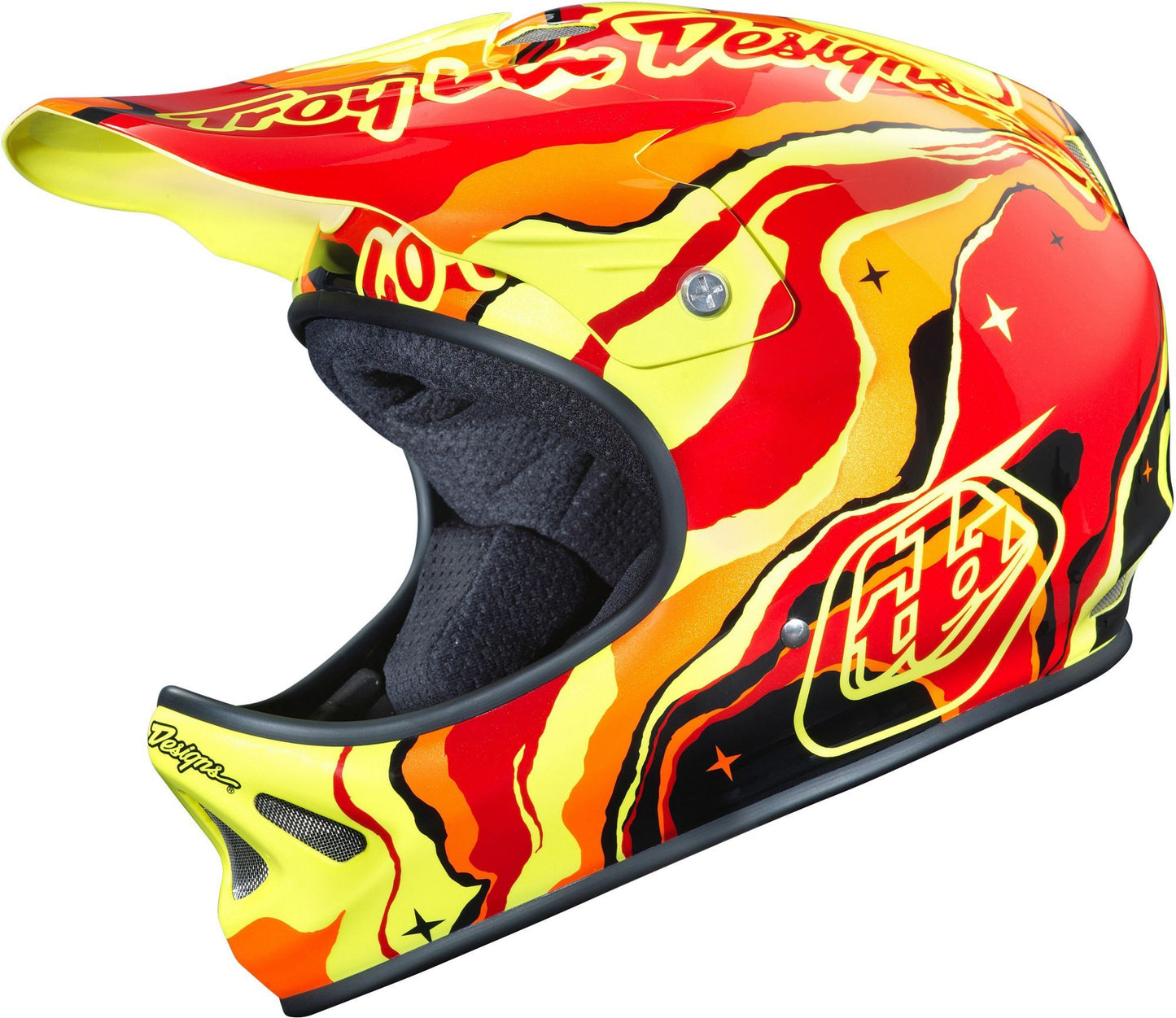 Troy Lee Designs D2 Full Face Helmet - Galaxy Red Galaxy Red X-Small/Small