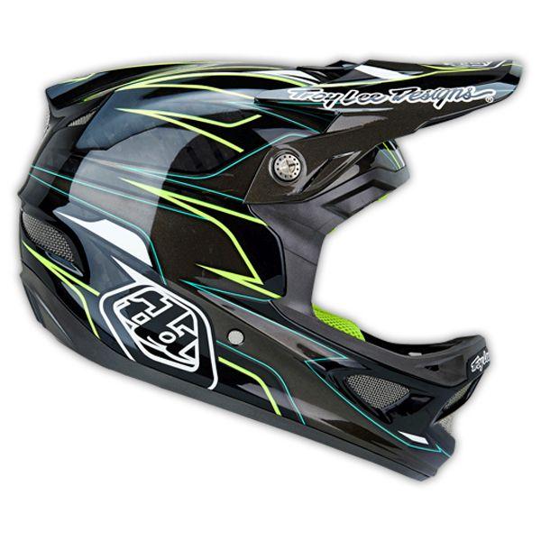 Troy Lee Designs D3 Carbon Full Face Helmet - Evo Gray Evo Gray Small