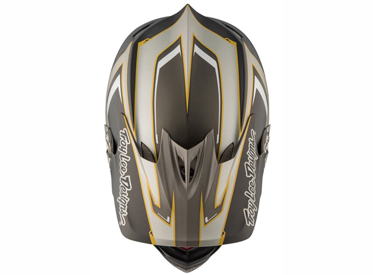 Troy Lee Designs D3 Carbon MIPS Full Face Helmet - Cadence Gray