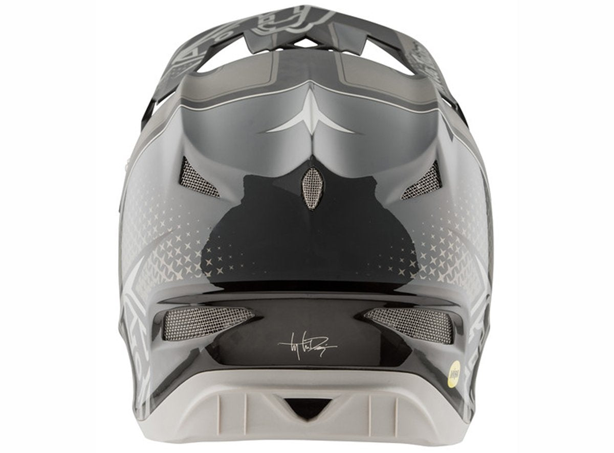 Troy Lee Designs D3 Carbon MIPS Full Face Helmet - Starburst Black