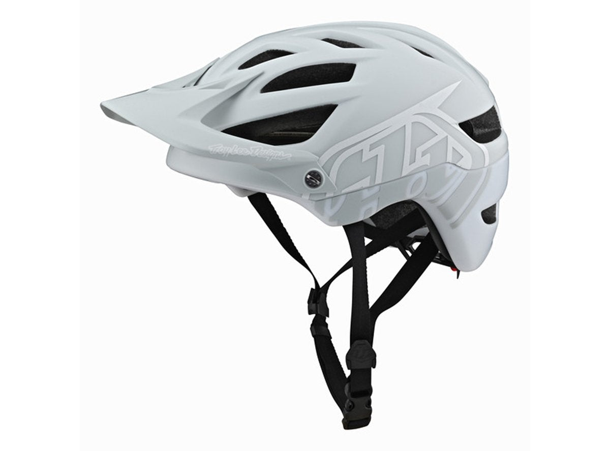 Troy Lee Designs A1 MIPS MTB Helmet - Classic - Light Gray-White 