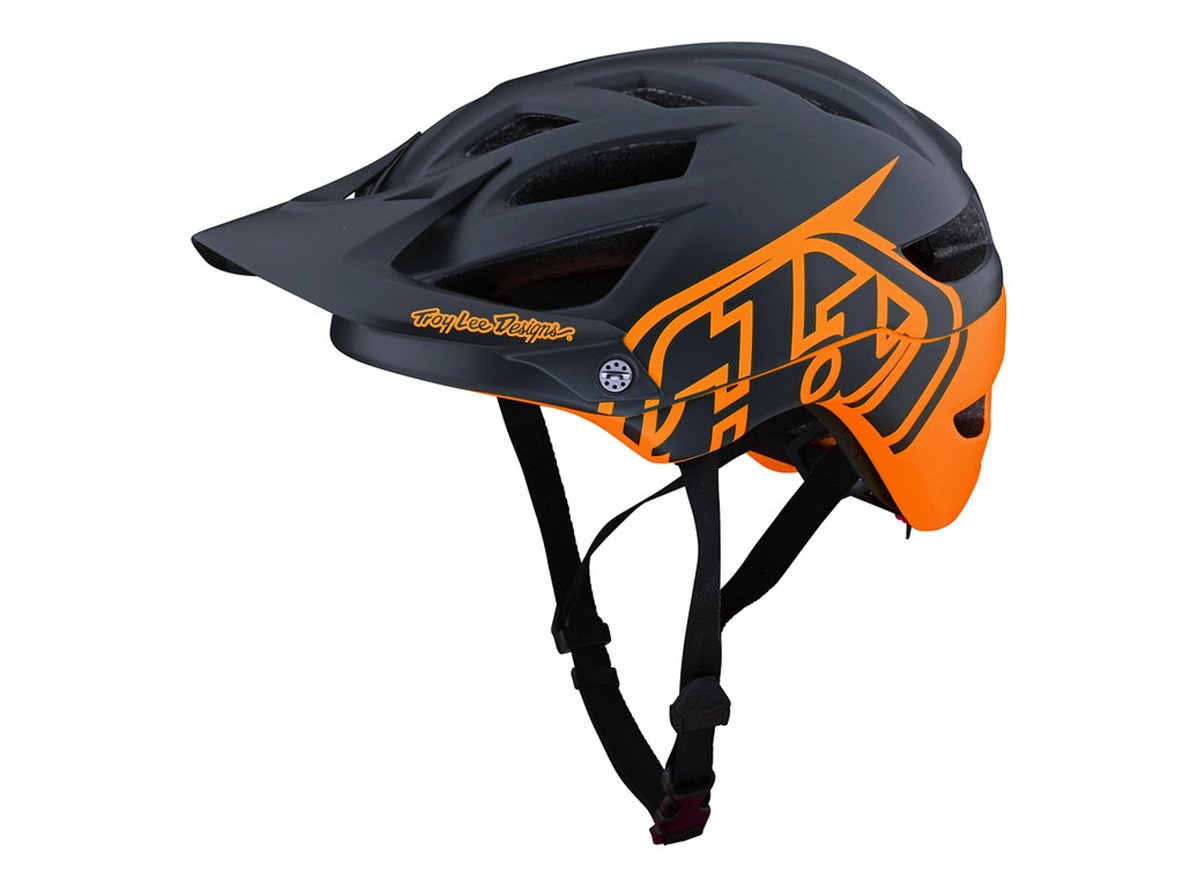 Troy Lee Designs A1 MIPS MTB Helmet - Classic - Tangelo-Marine - 2021 Tangelo - Marine X-Small