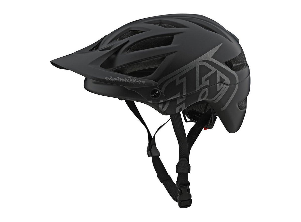 Troy Lee Designs A1 MIPS MTB Helmet - Youth - Classic - Black - 2021 Black One Size