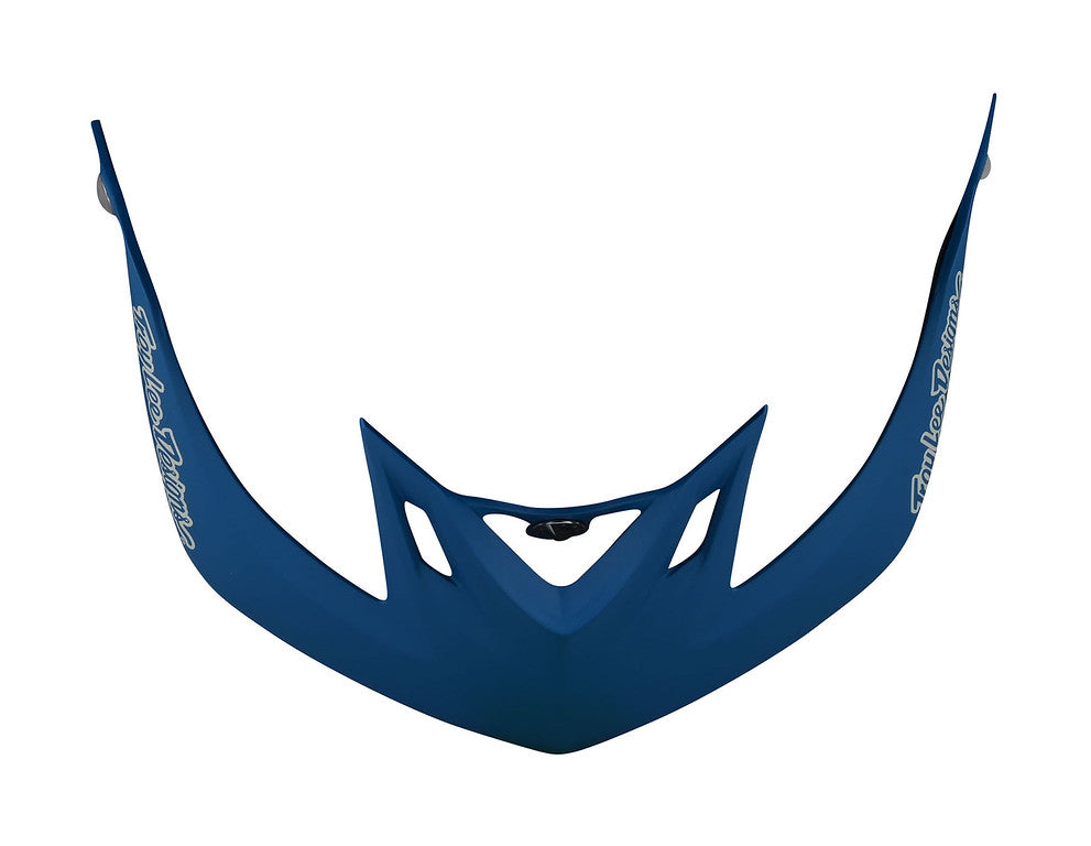 Troy Lee Designs A2 Replacement Visor - Silhouette - Blue Blue