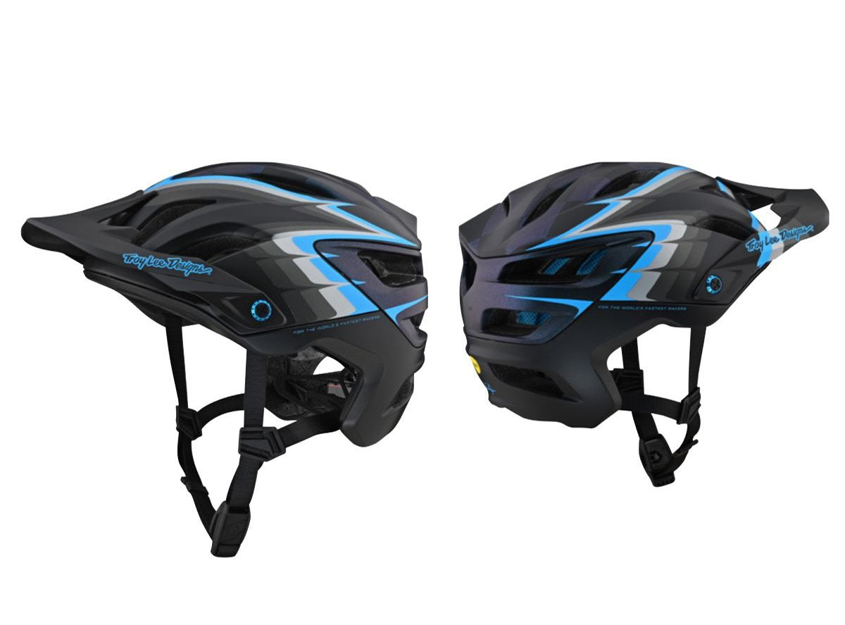 Troy Lee Designs A3 MTB Helmet - Ltd Edition - Sideway Black - 2021 Sideway Black Small