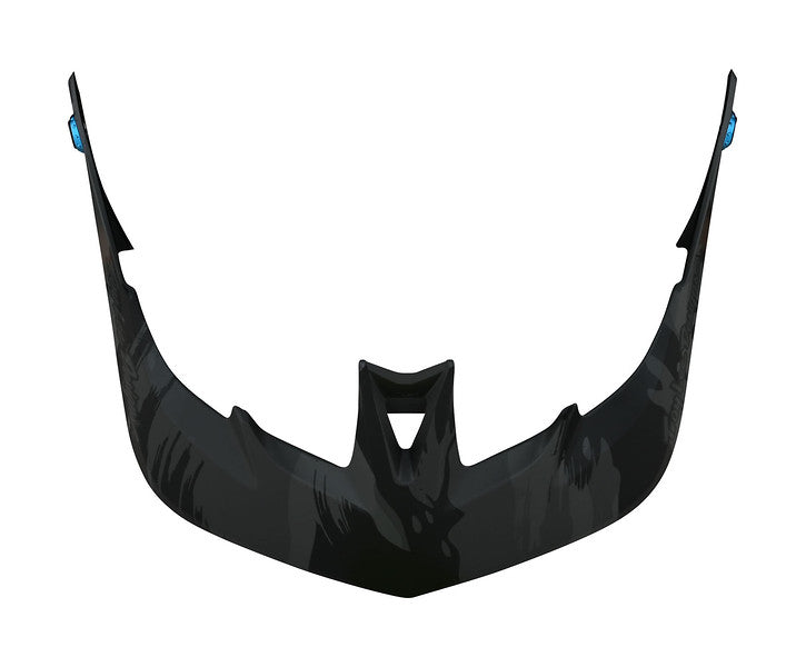 Troy Lee Designs A3 Replacement Visor - Brushed Camo Blue Camo Blue