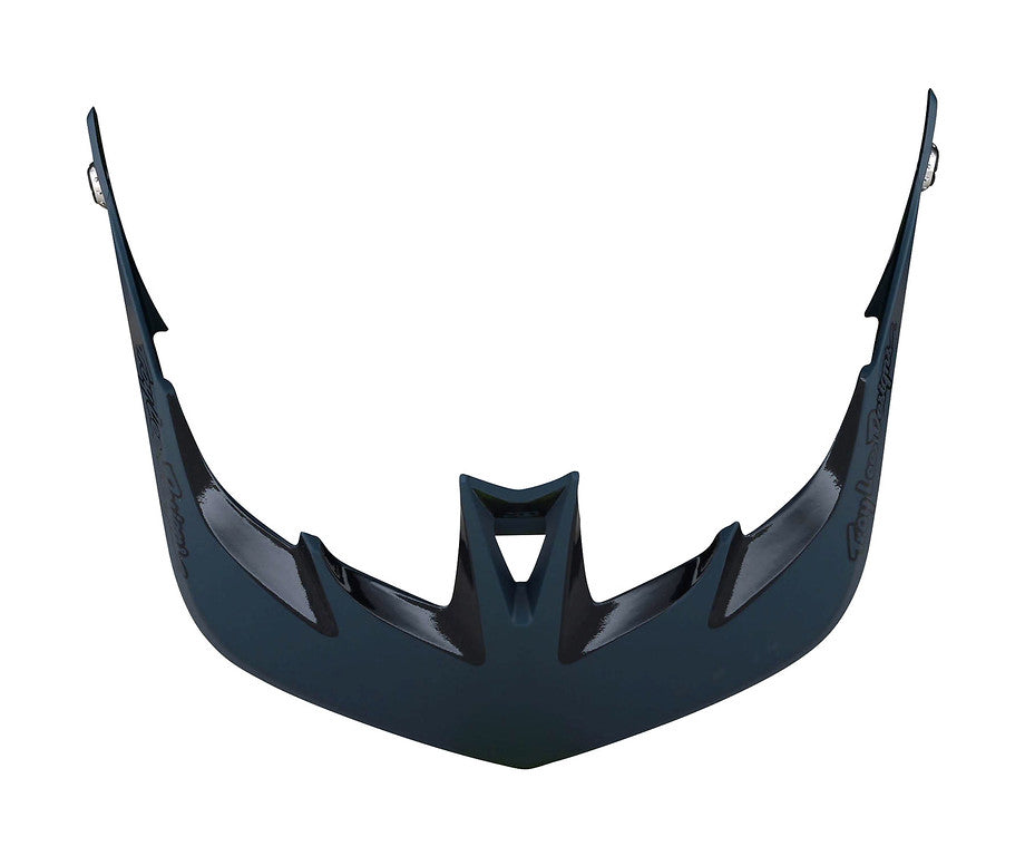 Troy Lee Designs A3 Replacement Visor - Uno Slate Blue Slate Blue