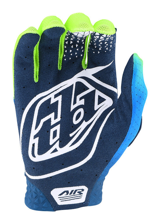 Troy Lee Designs Air MTB Glove - Jet Fuel - Navy-Yellow