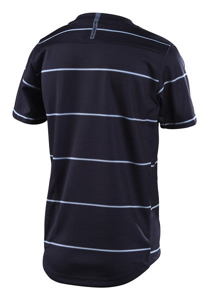 Troy Lee Designs Flowline Short Sleeve MTB Jersey - Youth - Revert - Black