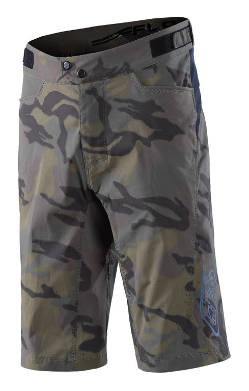 Troy Lee Designs Flowline MTB Short with Liner - Spray Camo - Army