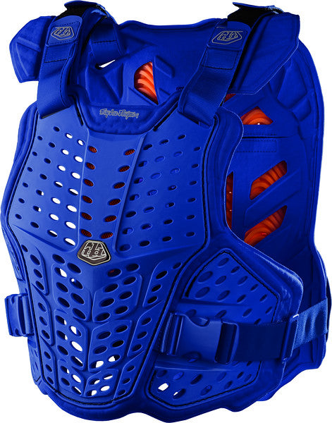 Troy Lee Designs Rockfight CE Chest Protector - Blue – Cambria Bike Troy Lee Designs Rockfight CE Chest Protector - Blue – Cambria Bike