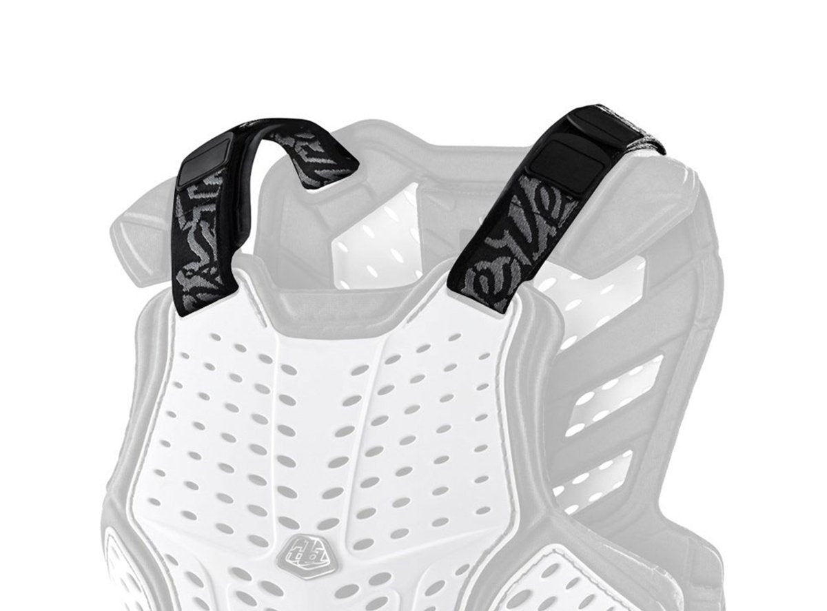 Troy Lee Designs Rockfight Replacement Shoulder Straps - Black Black X-Small/Small