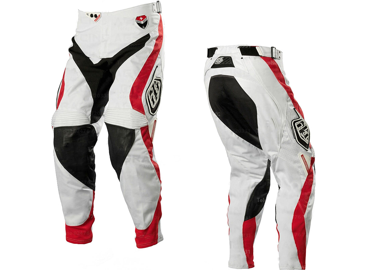 Troy Lee Designs SE Pro Bike Pant - Corsa White - Red Corsa White - Red 34"