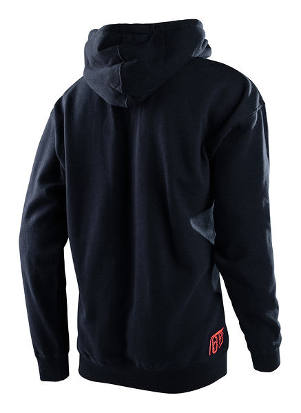 Troy Lee Designs Signature Pullover Hoodie Navy Cambria Bike