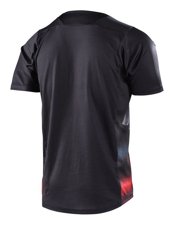 Troy Lee Designs Skyline Short Sleeve MTB Jersey - Wave - Black - 2022
