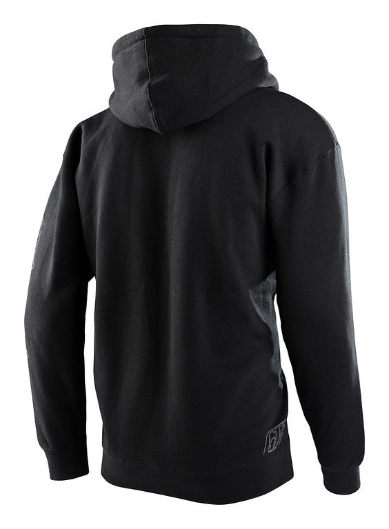 Troy Lee Designs Speed Logo Zip Up Hoodie Black Cambria Bike