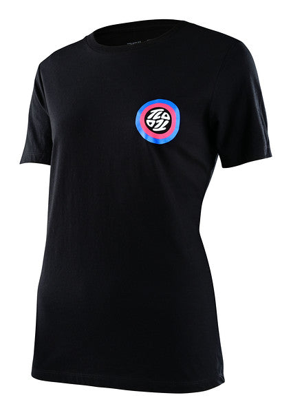 Troy Lee Designs Spun Short Sleeve Tee - Womens - Black Black Small
