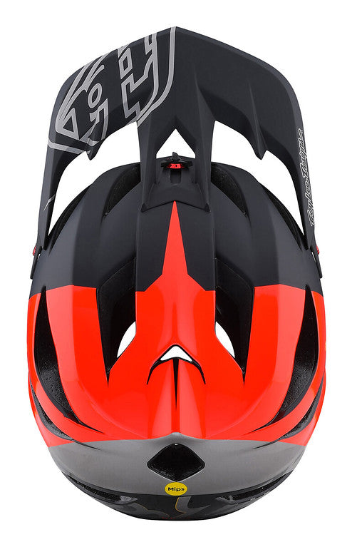 Troy Lee Designs Stage MIPS Full Face Helmet - Nova - Glo Red - 2023