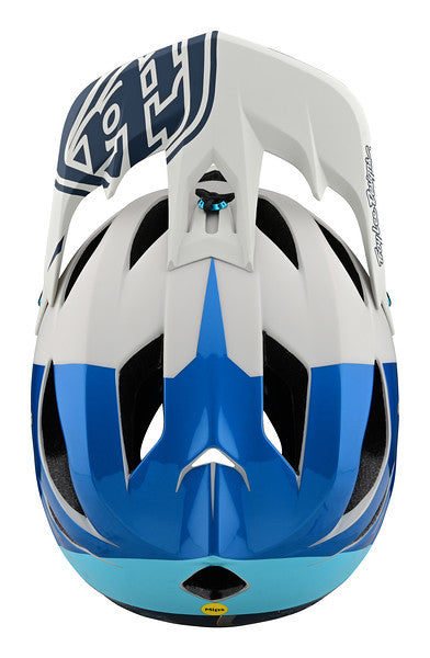 Troy Lee Designs Stage MIPS Full Face Helmet - Nova - Slate Blue - 2022