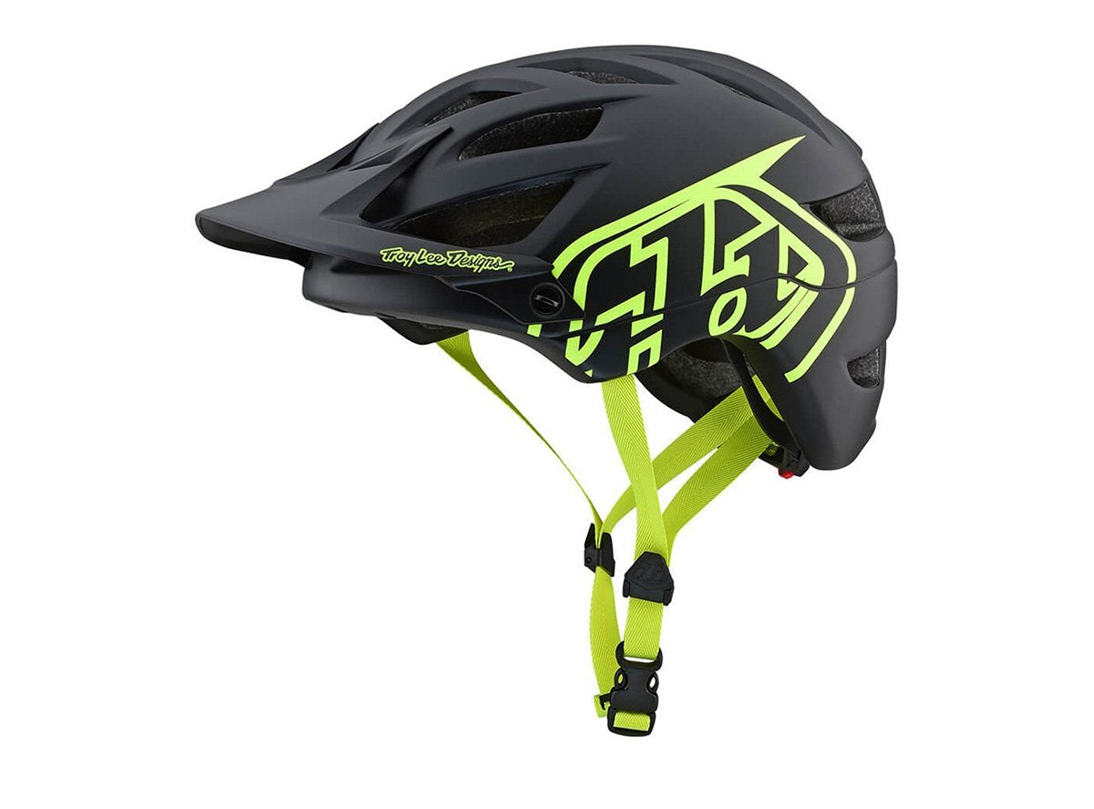 Troy Lee Designs A1 MTB Helmet - Drone - Flo Yellow - 2019 Flo Yellow Small