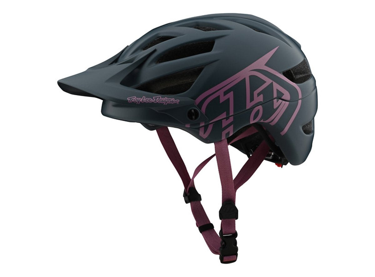 Troy Lee Designs A1 MTB Helmet - Drone - Gray-Pink - 2020 Gray - Pink X-Small