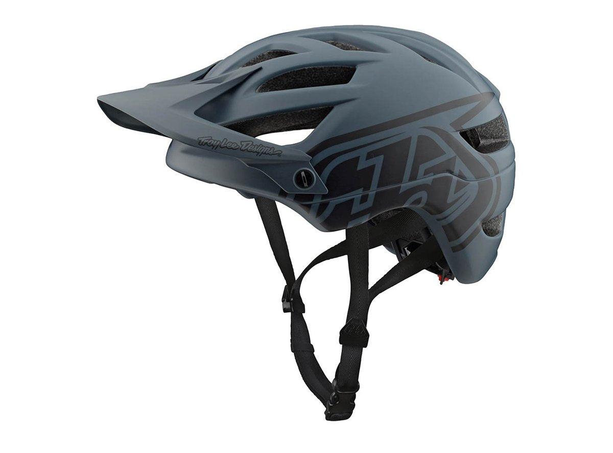 Troy Lee Designs A1 MTB Helmet - Drone - SRAM Gray-Dark Gray SRAM Gray - Dark Gray X-Small/Small