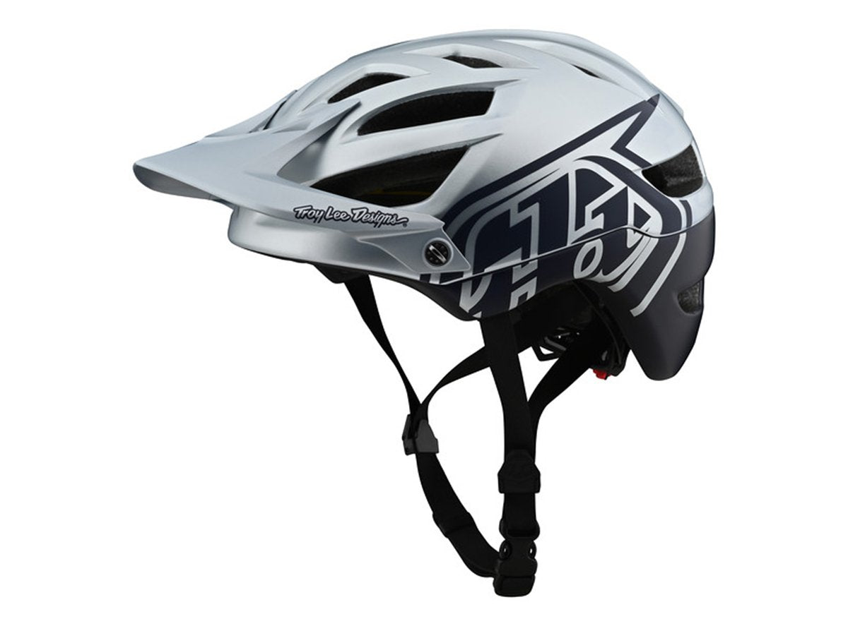 Troy Lee Designs A1 MIPS MTB Helmet - Classic - Silver-Navy - 2020 Silver - Navy X-Small