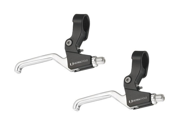  Tektro RS360A Linear Pull Brake Lever Set, Silver