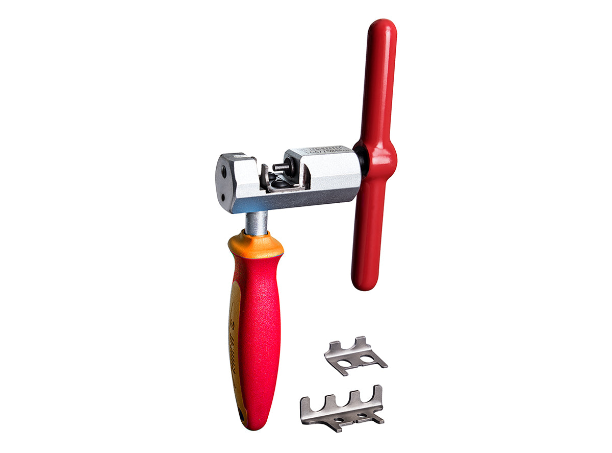 Unior Master Chain Tool - 1647/2BBI-US Silver - Red