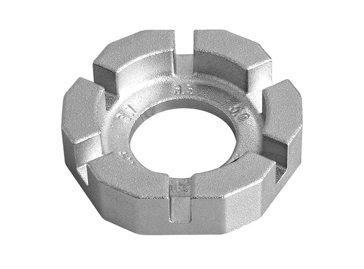 Unior Round Spoke Wrench - 1631/2 Silver