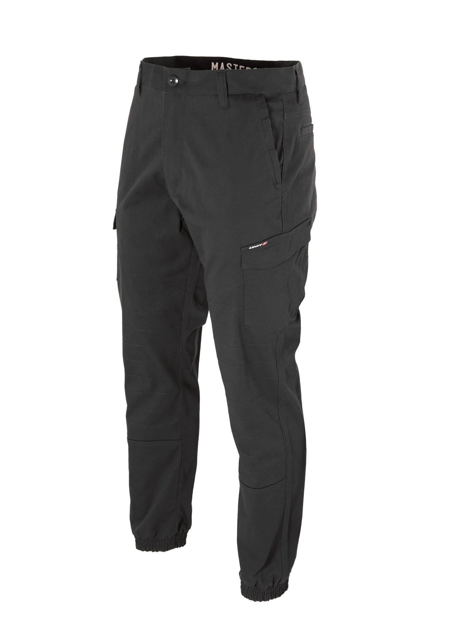 Unit Surge Cuffed Work Pant - Black Black 32"
