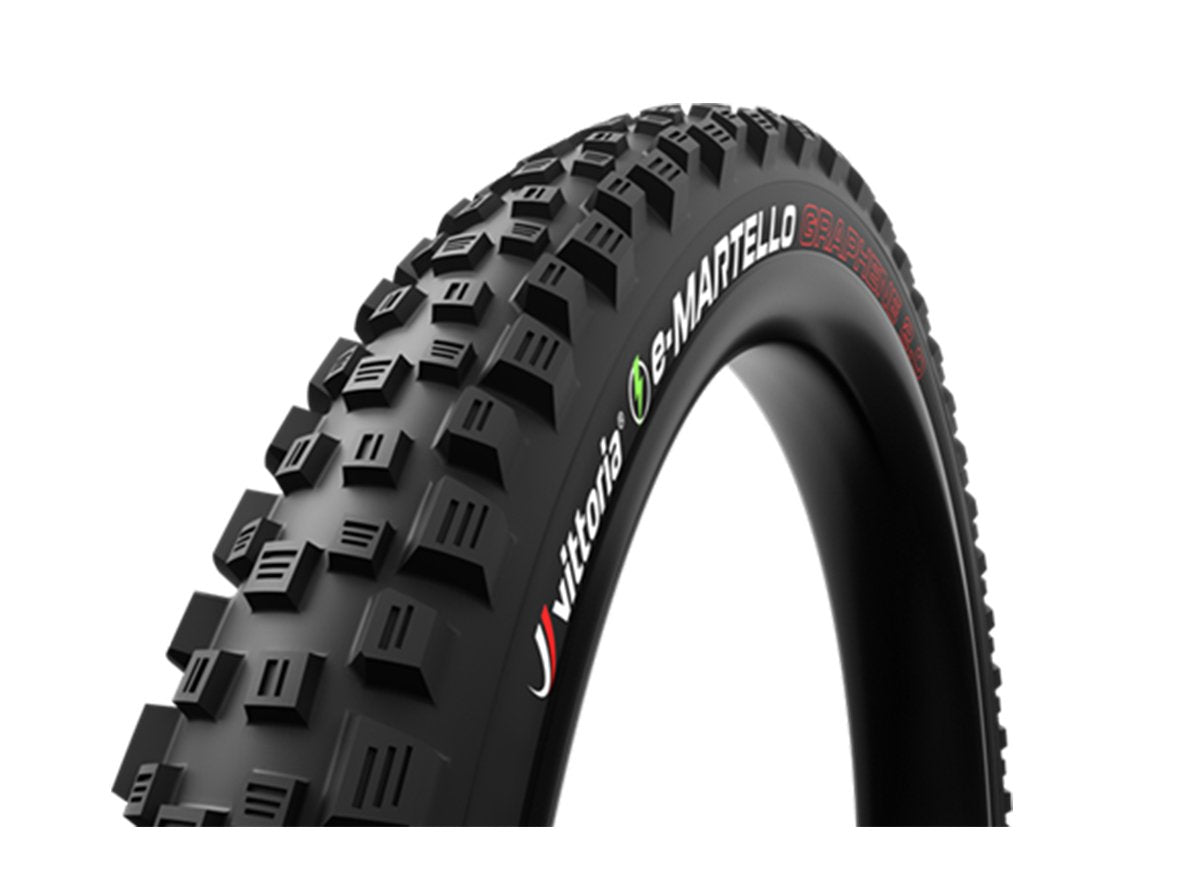 Vittoria E-Martello G2.0 27.5" Electric Bike Enduro Tire Black 2.35" (G2.0)Graphene 2.0 Compound - TNT Tubeless Ready