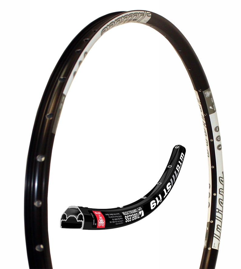 WTB ST i19 TCS 27.5" MTB Rim - Juliana Decals - Black Black 32h