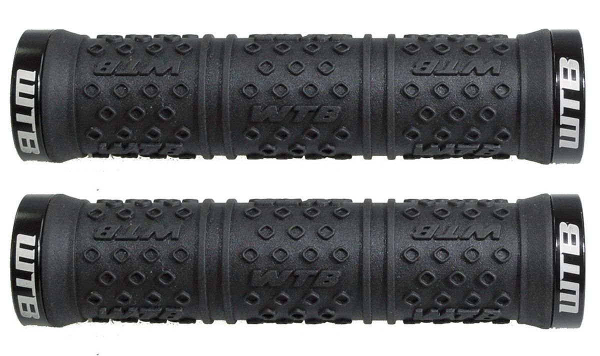 WTB TechTrail Clamp-On G2 Grips - Black Black