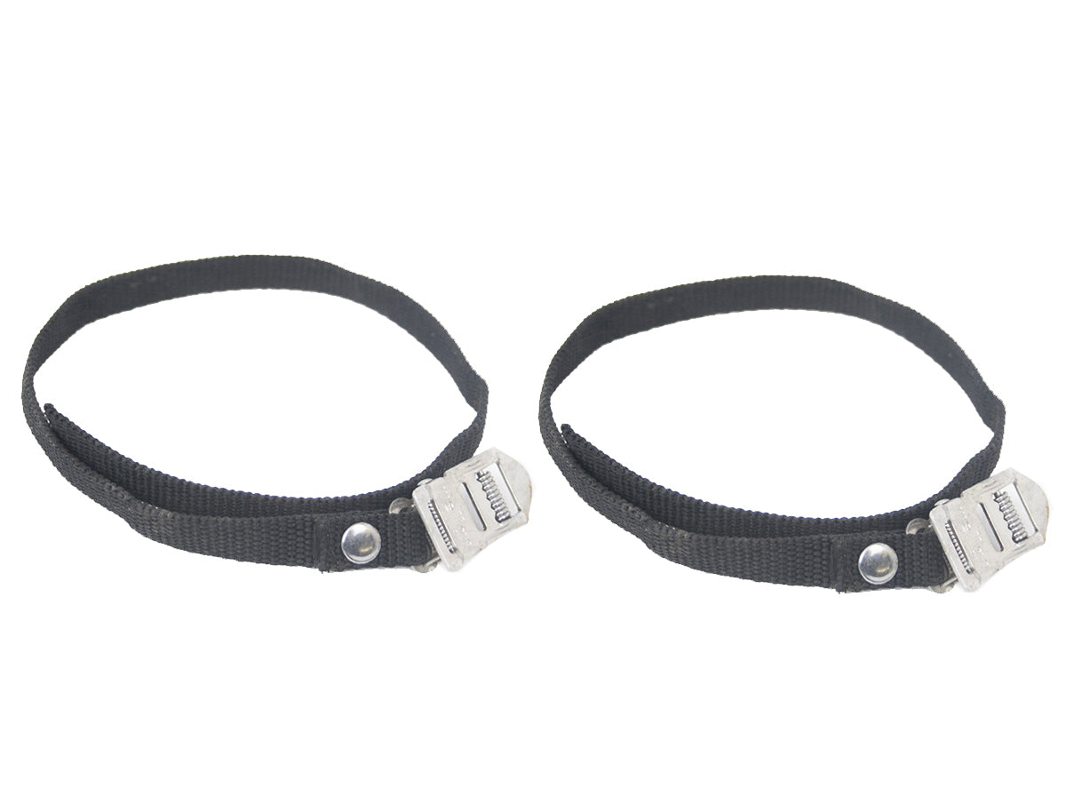 Wellgo Toe Strap Black Pair