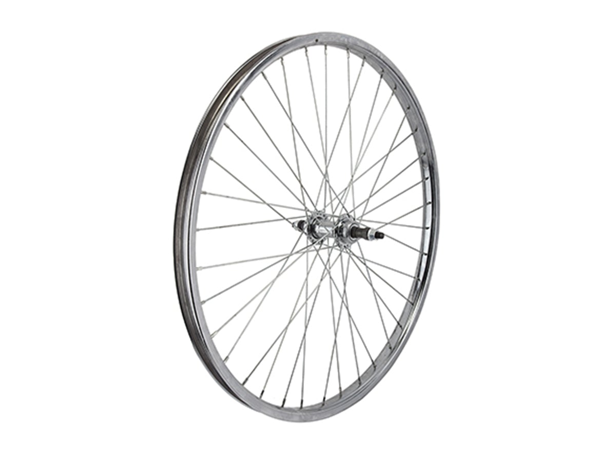 WheelMaster 26" Steel Cruiser Wheel - Rear Silver 36h