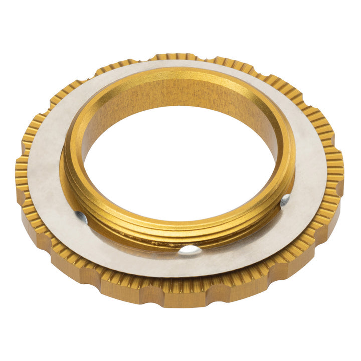 Wolf Tooth Components Centerlock Rotor Lockring - Gold