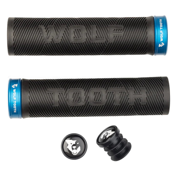 Blue lock on store mtb grips