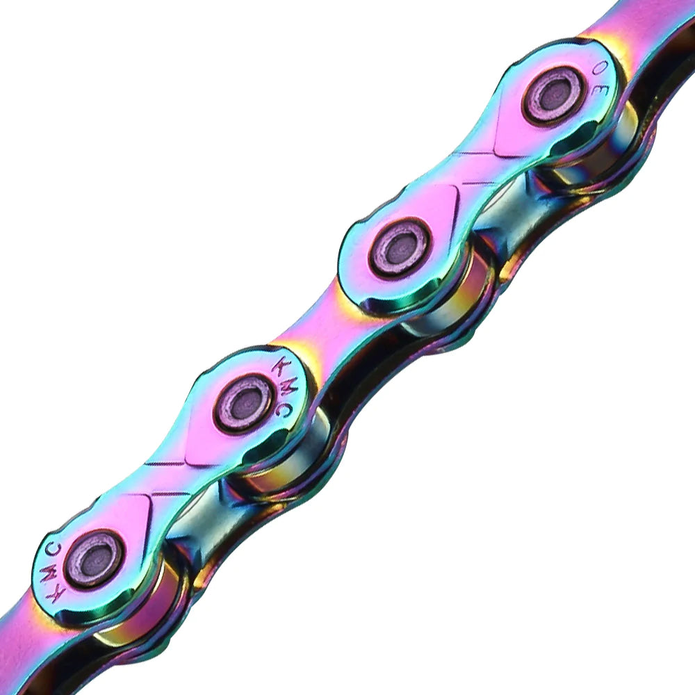 KMC X11 11 Speed Chain - Aurora Oil Slick – Cambria Bike