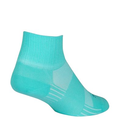 SockGuy SGX 2.5" Cuff Sock - Womens - Aqua Sugar Aqua Sugar Large/X-Large