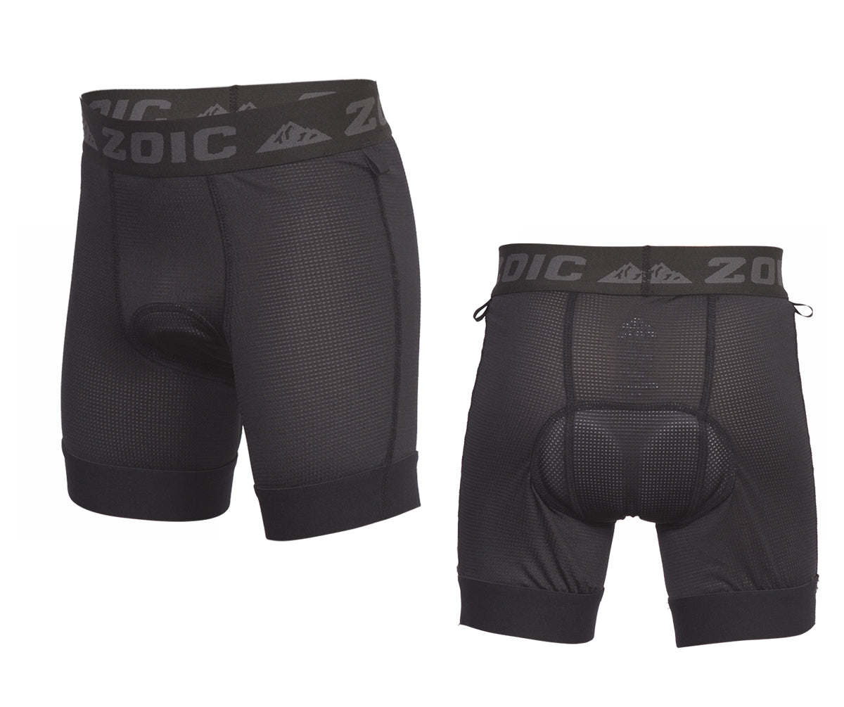 Zoic Kids Comfy Cycling Liner - Black Black Small