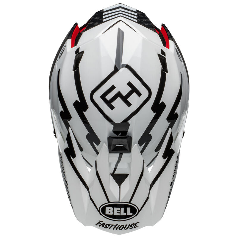 Bell Full-10 Spherical Full Face Helmet - Matt Gray-White-Black
