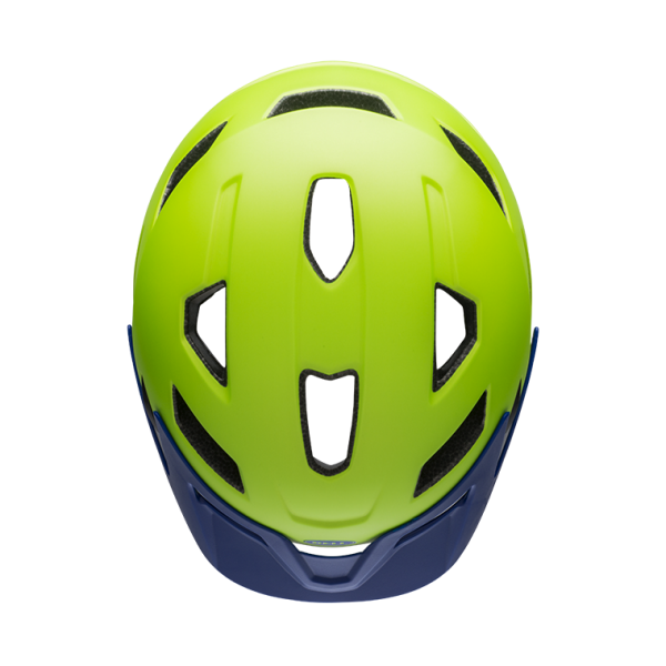 Bell Sidetrack Child Helmet - Matt Bright Green-Blue - 2019
