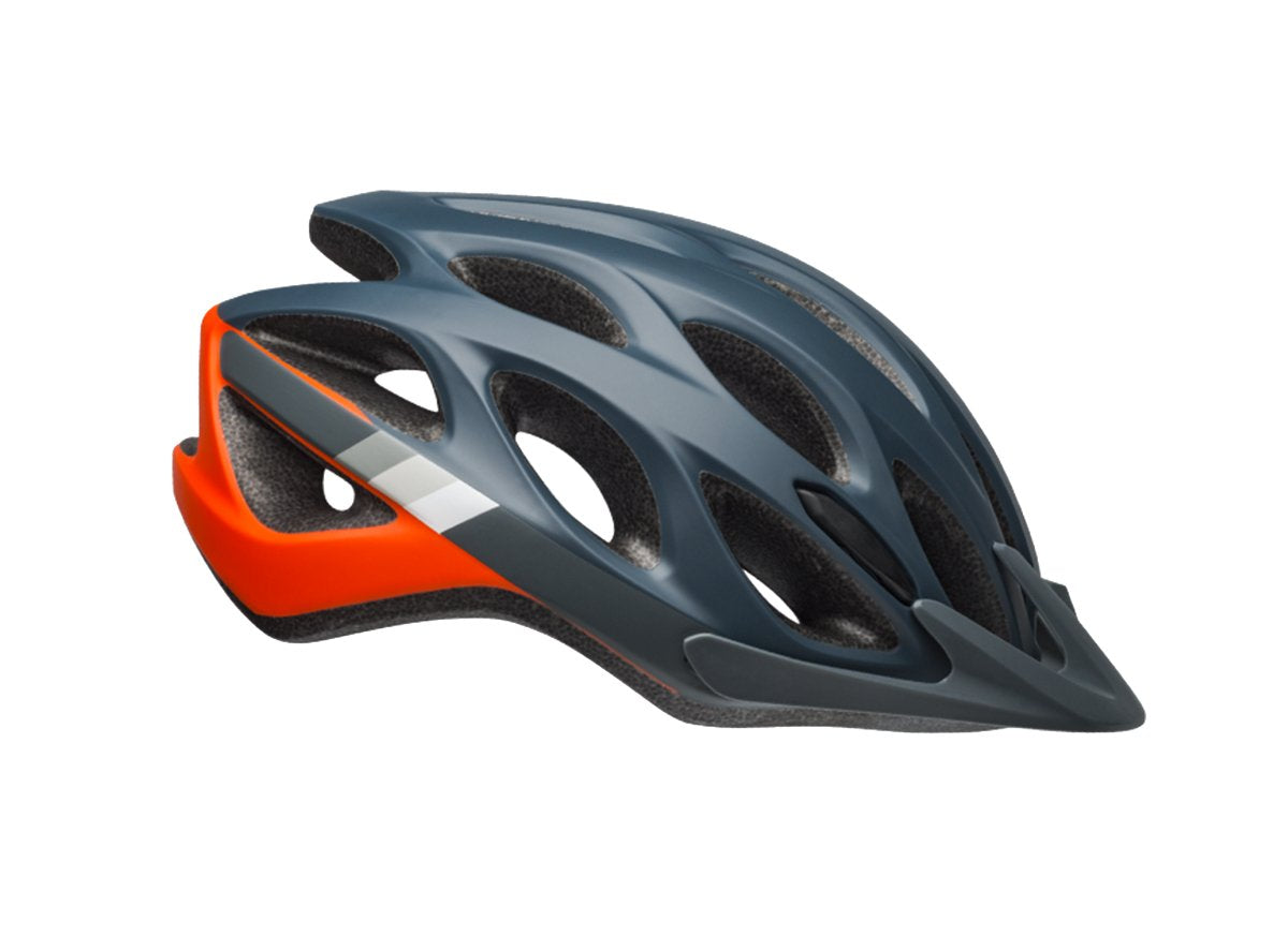 Bell Traverse MTB Helmet - Matt Slate-Dark Gray-Orange - 2019 Matt Slate - Dark Gray - Orange Universal Adult - 54–61cm