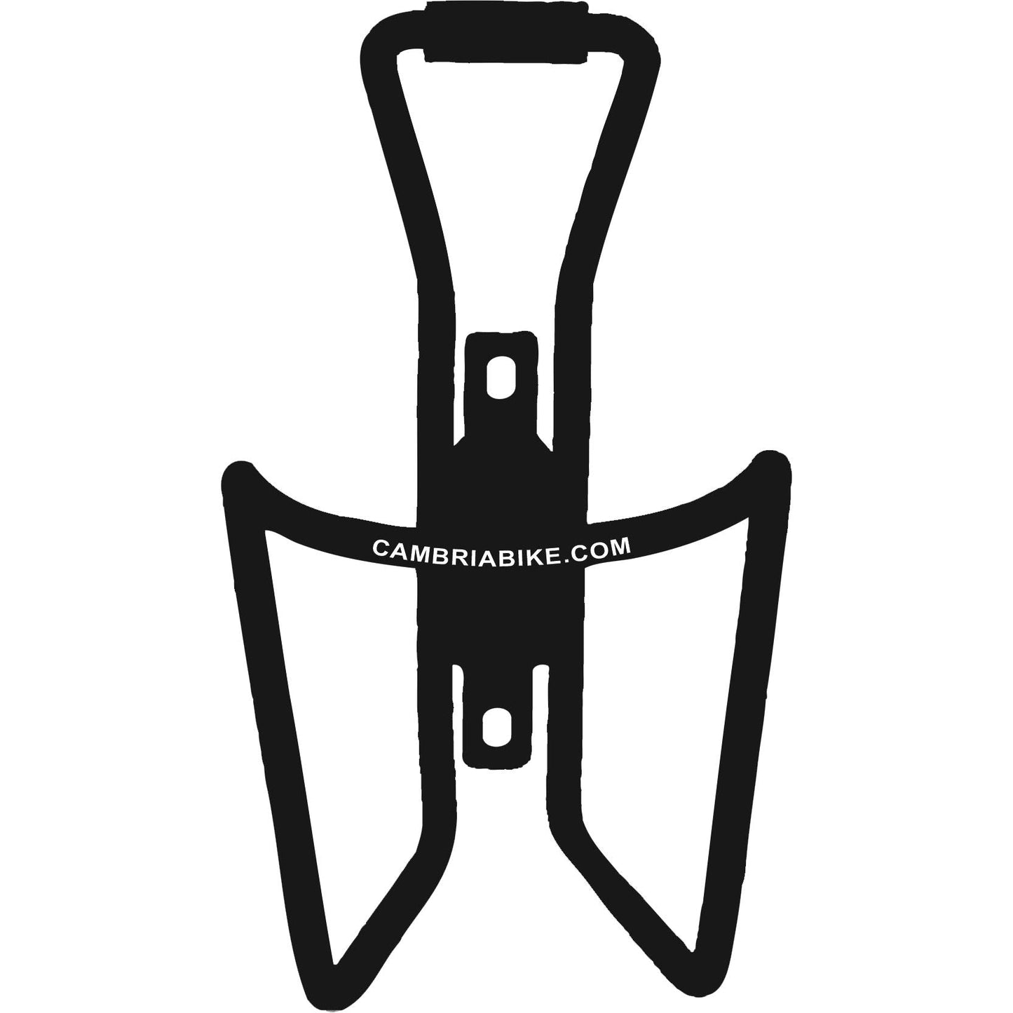 CBO Generic Water Bottle Cage Black - Alloy - Black Black