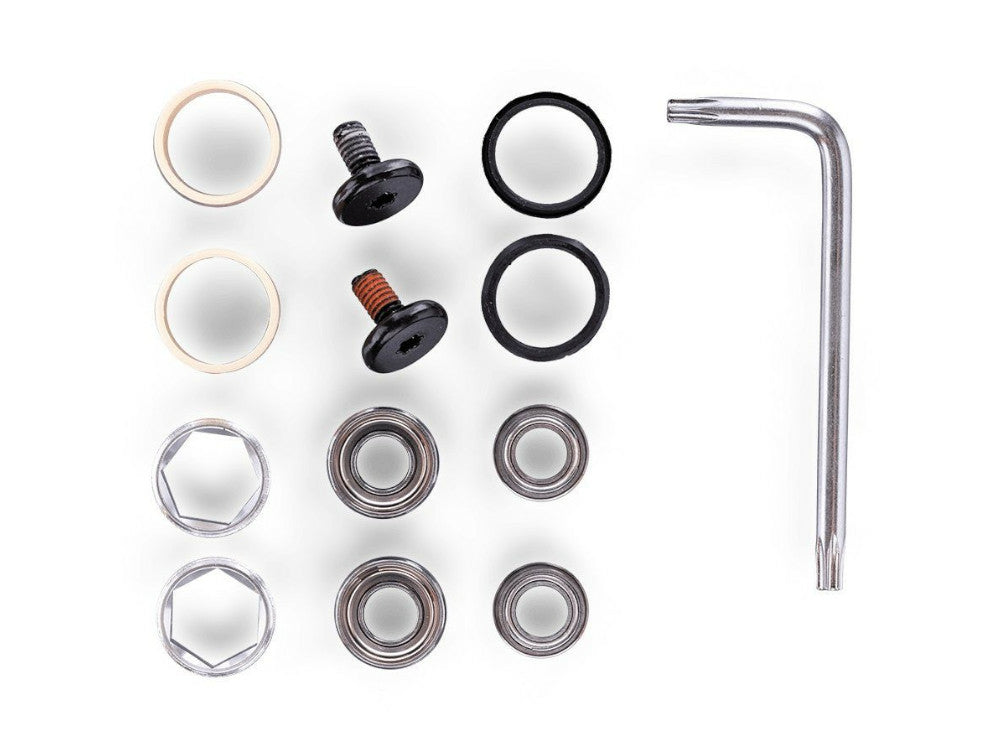 Crank Brothers Pedal Refresh Kit - Black-Silver