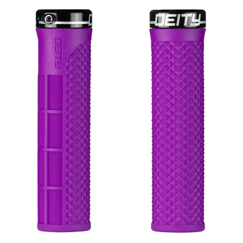 Deity Components LockJaw Grips - Purple Purple