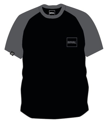 Royal Heritage Short Sleeve Jersey - Black-Gray